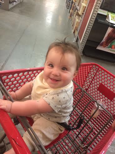 Baby's First Trip To Lowe's (jk, this is like her tenth trip)